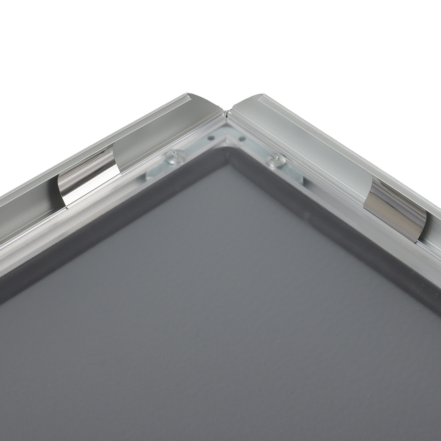 Europel Cadre clipsable Economy Extérieur A3 Argent 25 mm