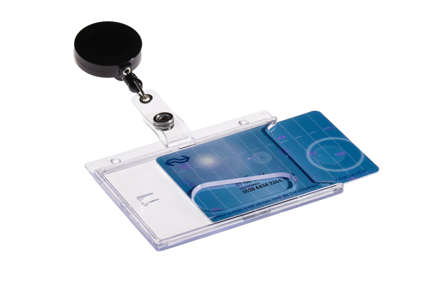 Europel Porte Badge de Securite Fermé 54 x 85mm/10 pièces