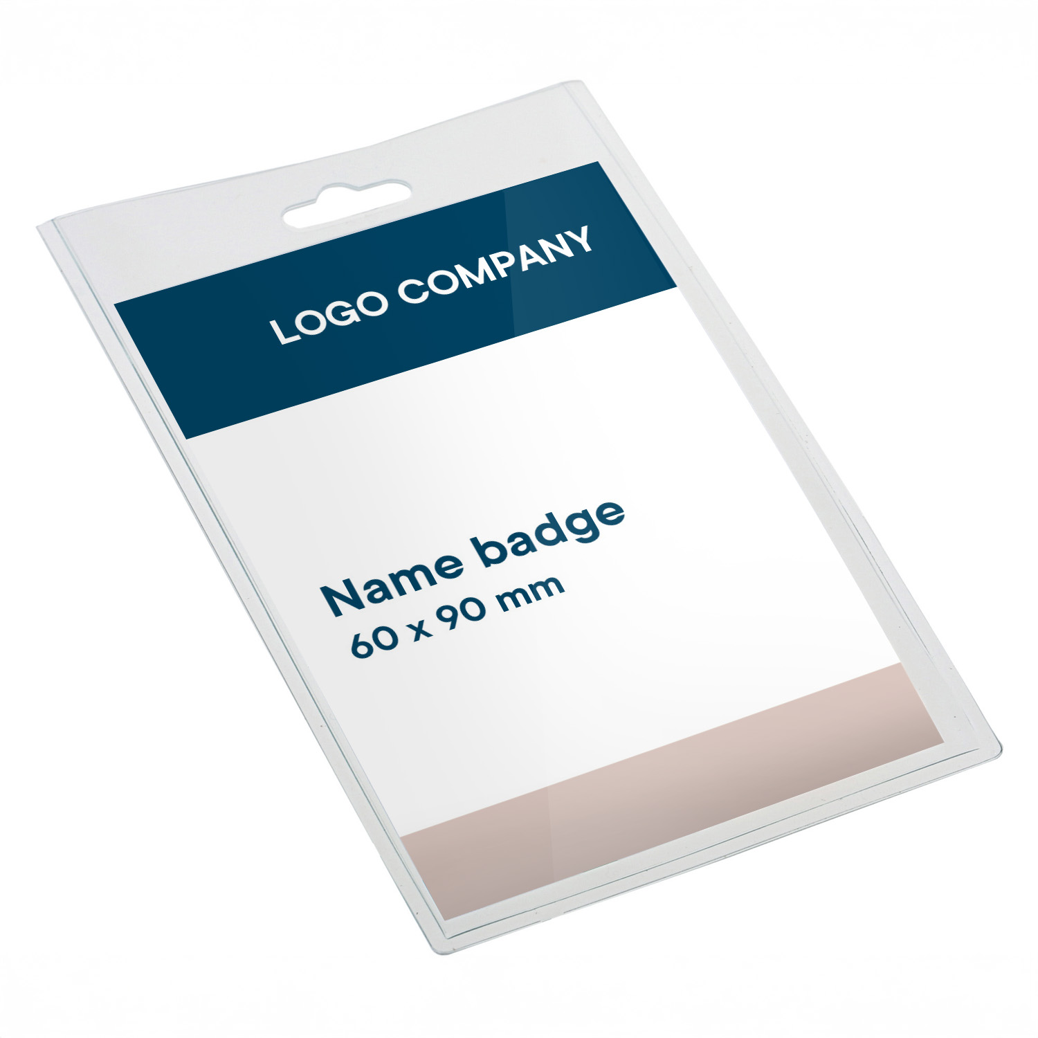 Europel Porte Badge Fermé 60 x 90 mm/24 pièces