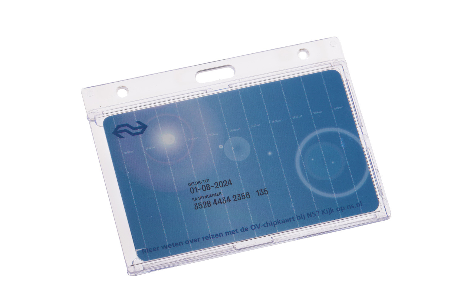 Europel Porte Badges Fermé 54 x 85 mm/30 unités