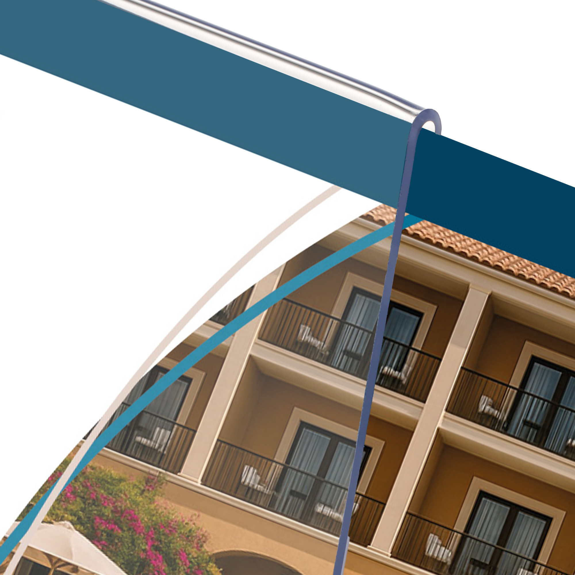 Europel Présentoir de Table Budget A4 Paysage 