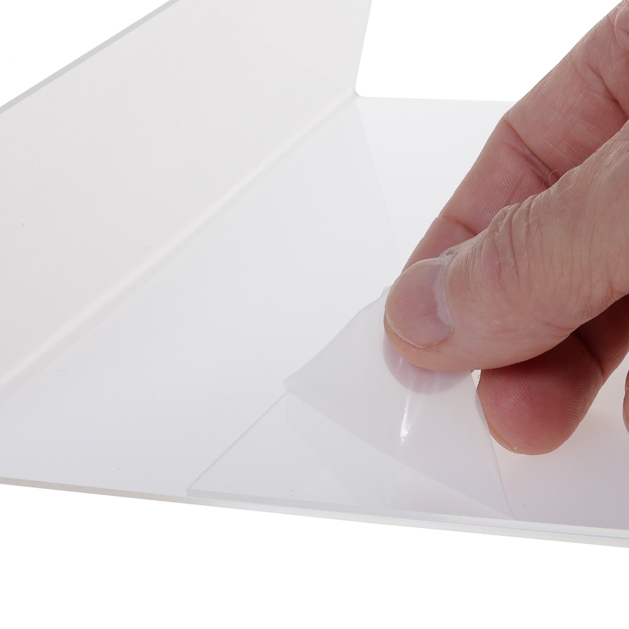 Europel Porte-Cartes Budget L-Stand A5 1,5 mm Horizontal Acrylique – Lot de 5