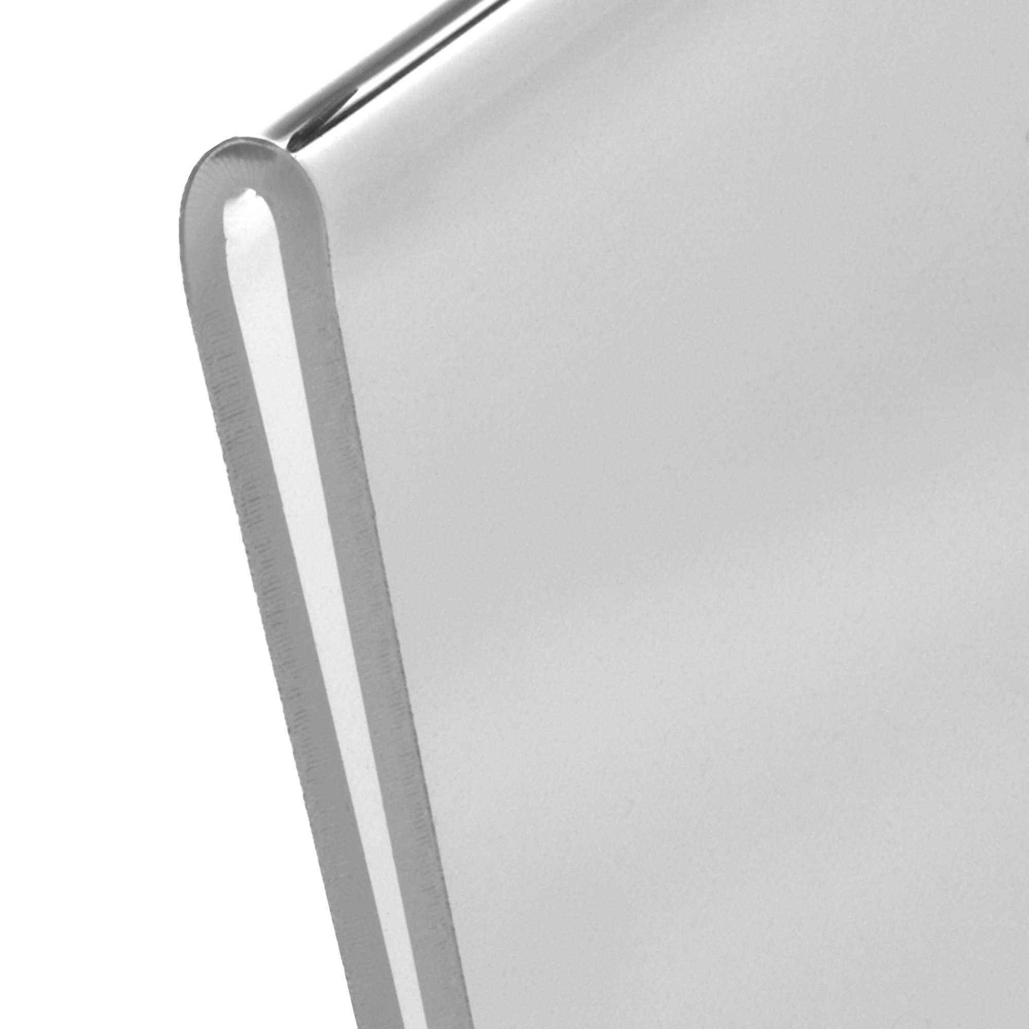 Europel Porte-Cartes Budget L-Stand A5 1,5 mm Horizontal Acrylique – Lot de 5