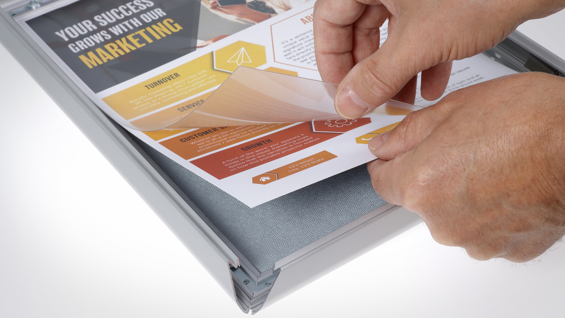 Europel Cadre Clipsable Premium A3 20 mm