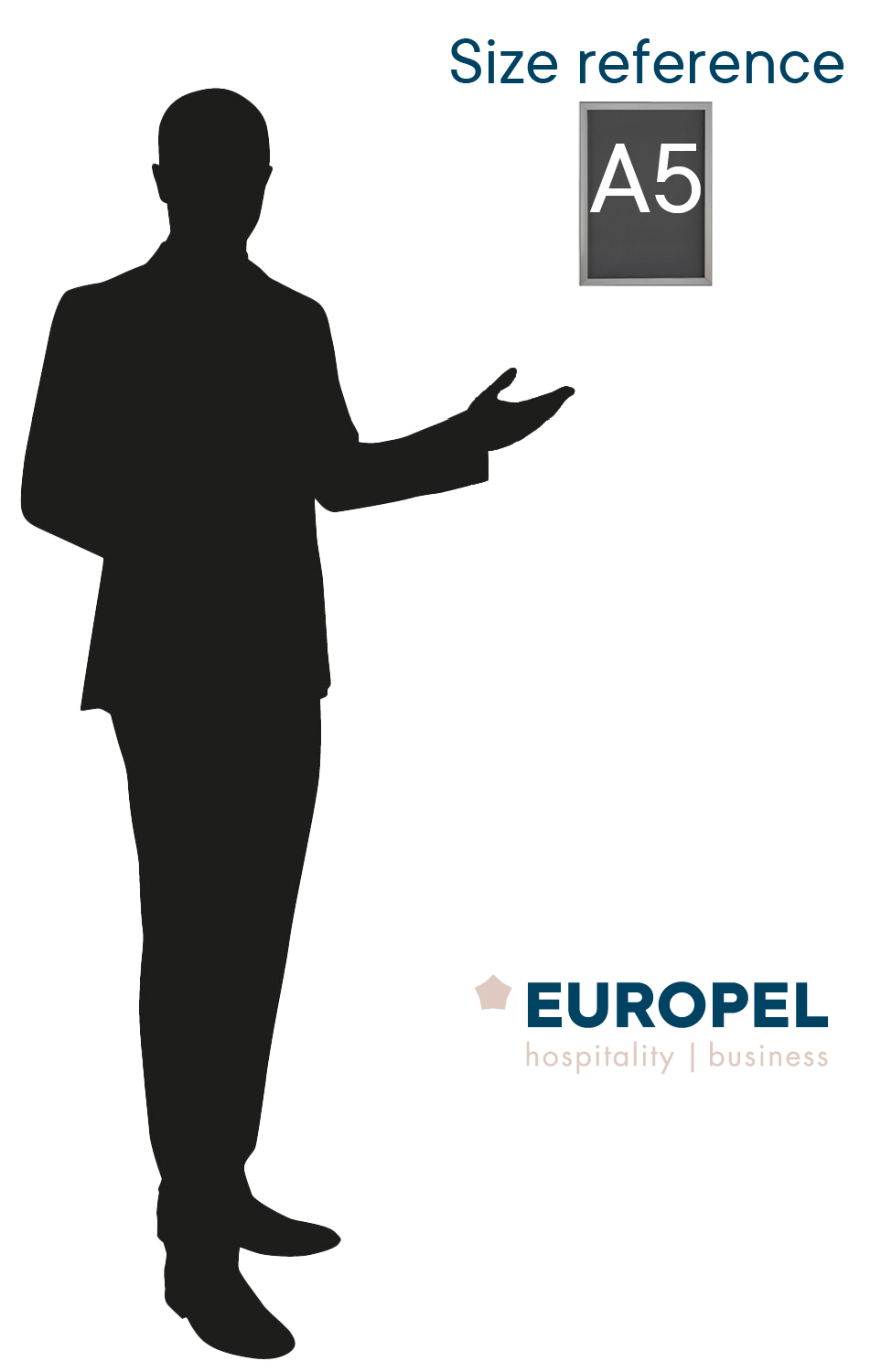 Europel Cadre Clipsable Premium A5 20 mm
