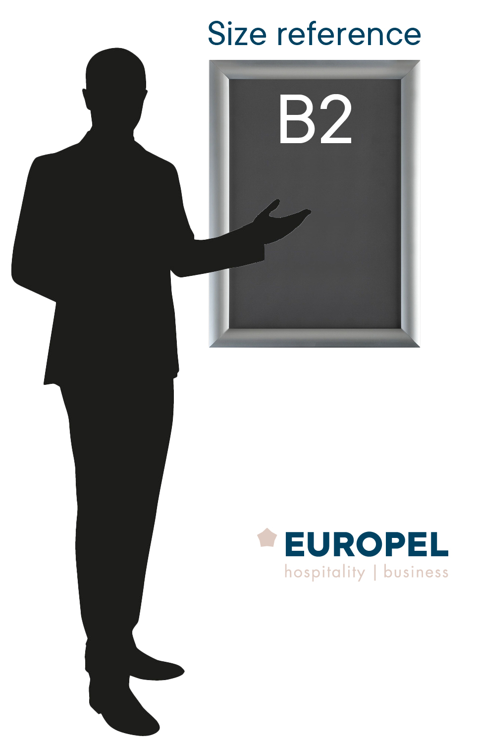 Europel Cadre Clipsable Premium B2 25 mm