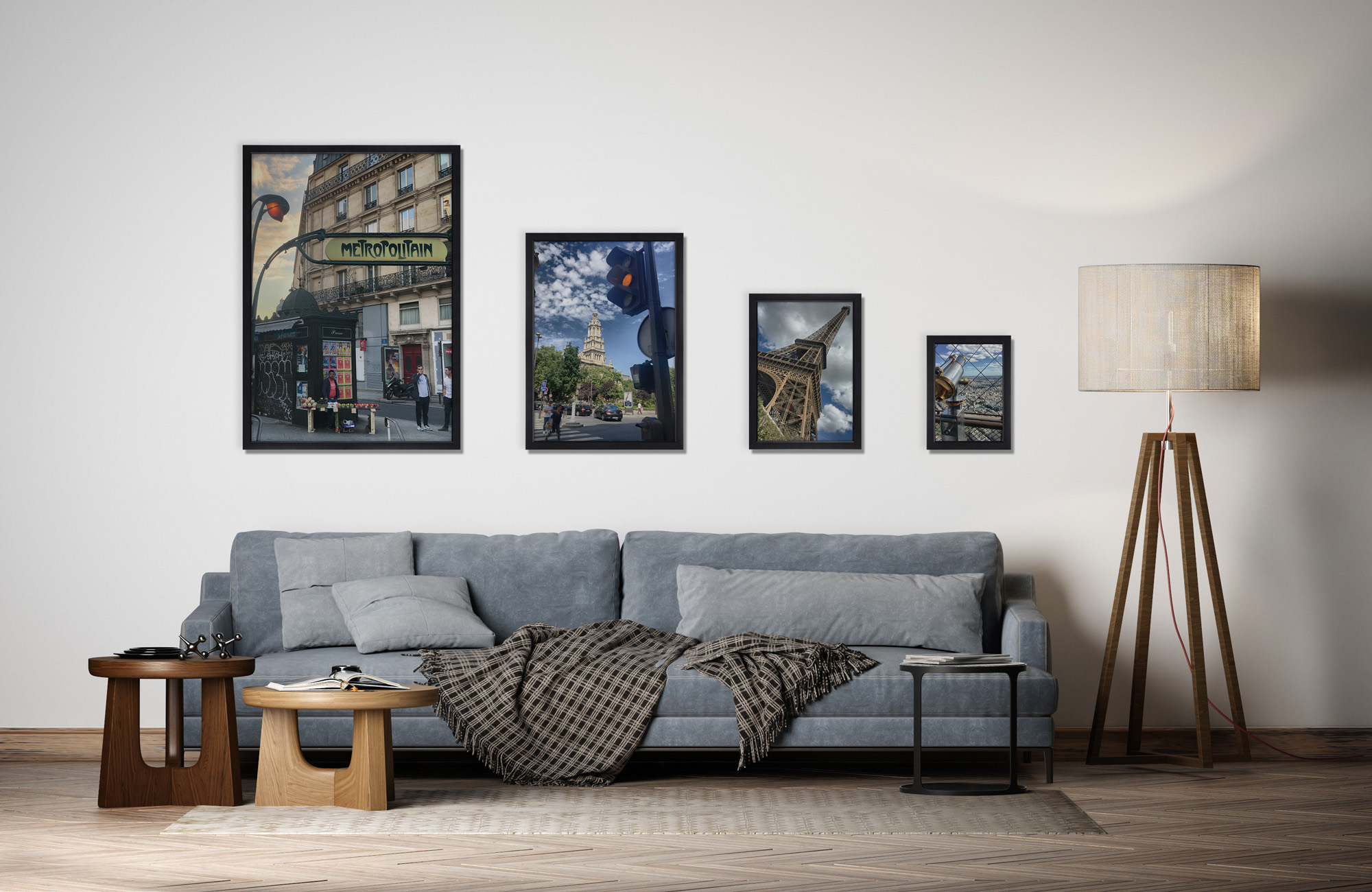 Europel Cadre Clipsable Premium+ A1 25 mm Matt Noir