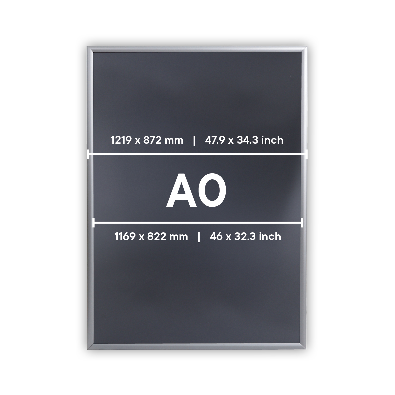 Europel Cadre Clipsable Economy A0 25 mm