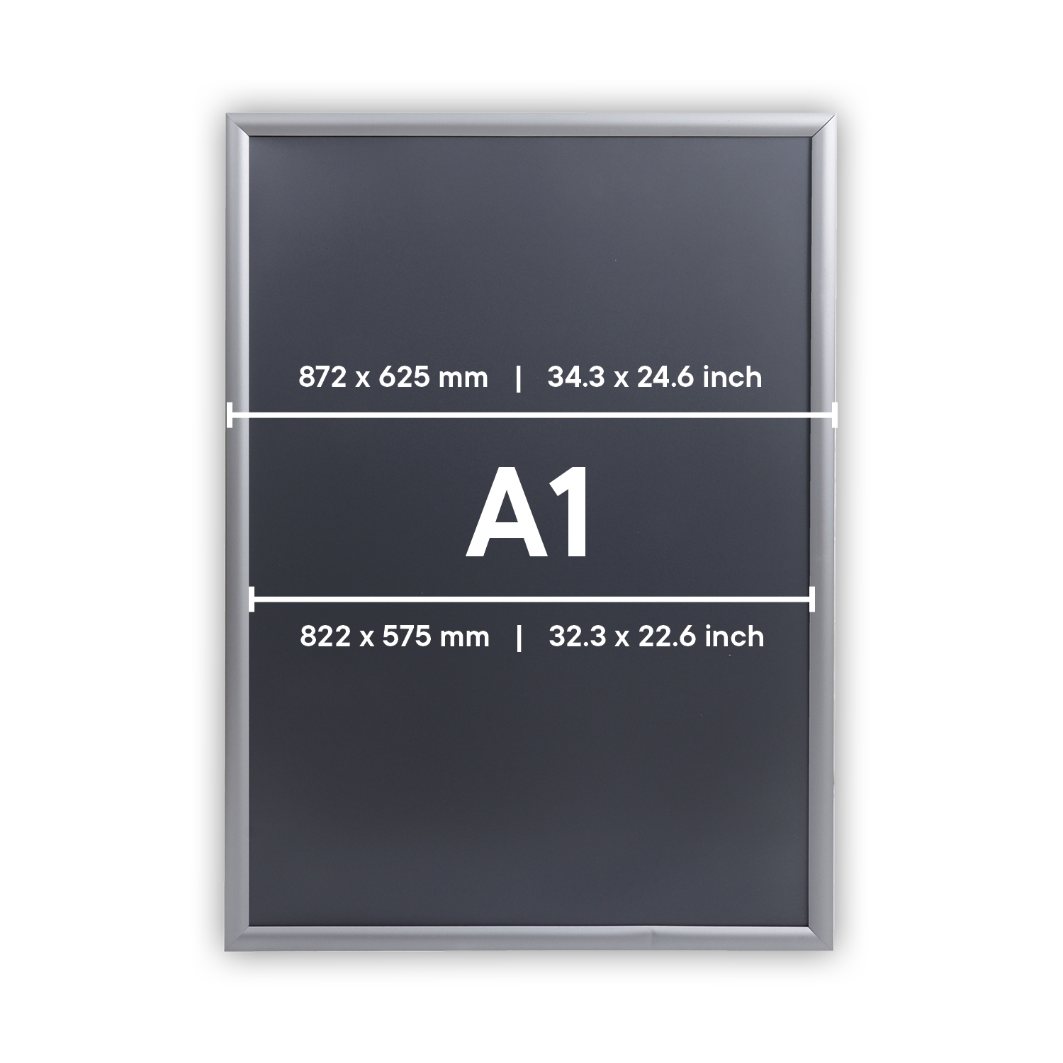 Europel Cadre Clipsable Economy A1 25 mm