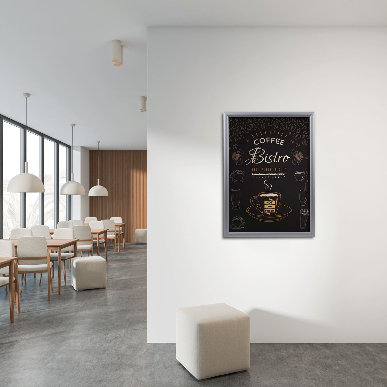 Europel Cadre Clipsable Economy A2 25 mm