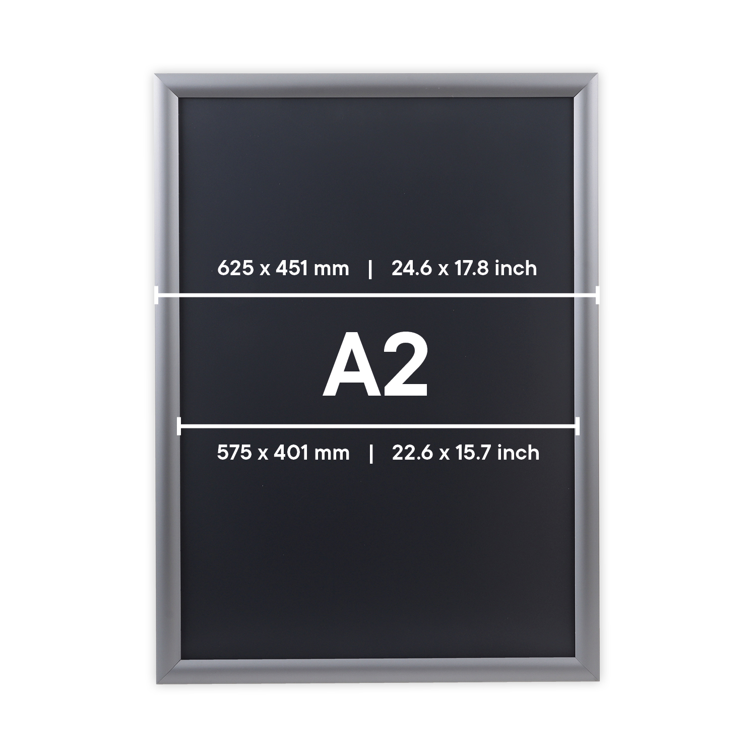 Europel Cadre Clipsable Economy A2 25 mm