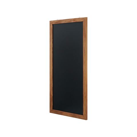 Tableau noir Europel cadre bois naturel 50x100cm