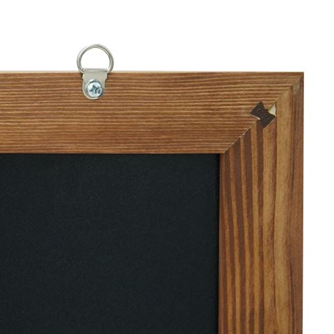 Tableau noir Europel cadre bois naturel 50x100cm