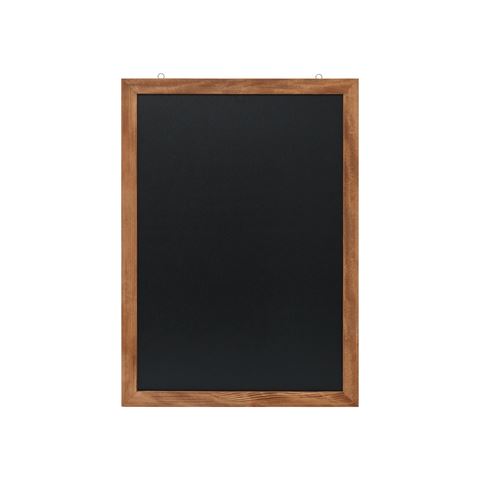 Tableau noir Europel cadre bois naturel 60x84cm