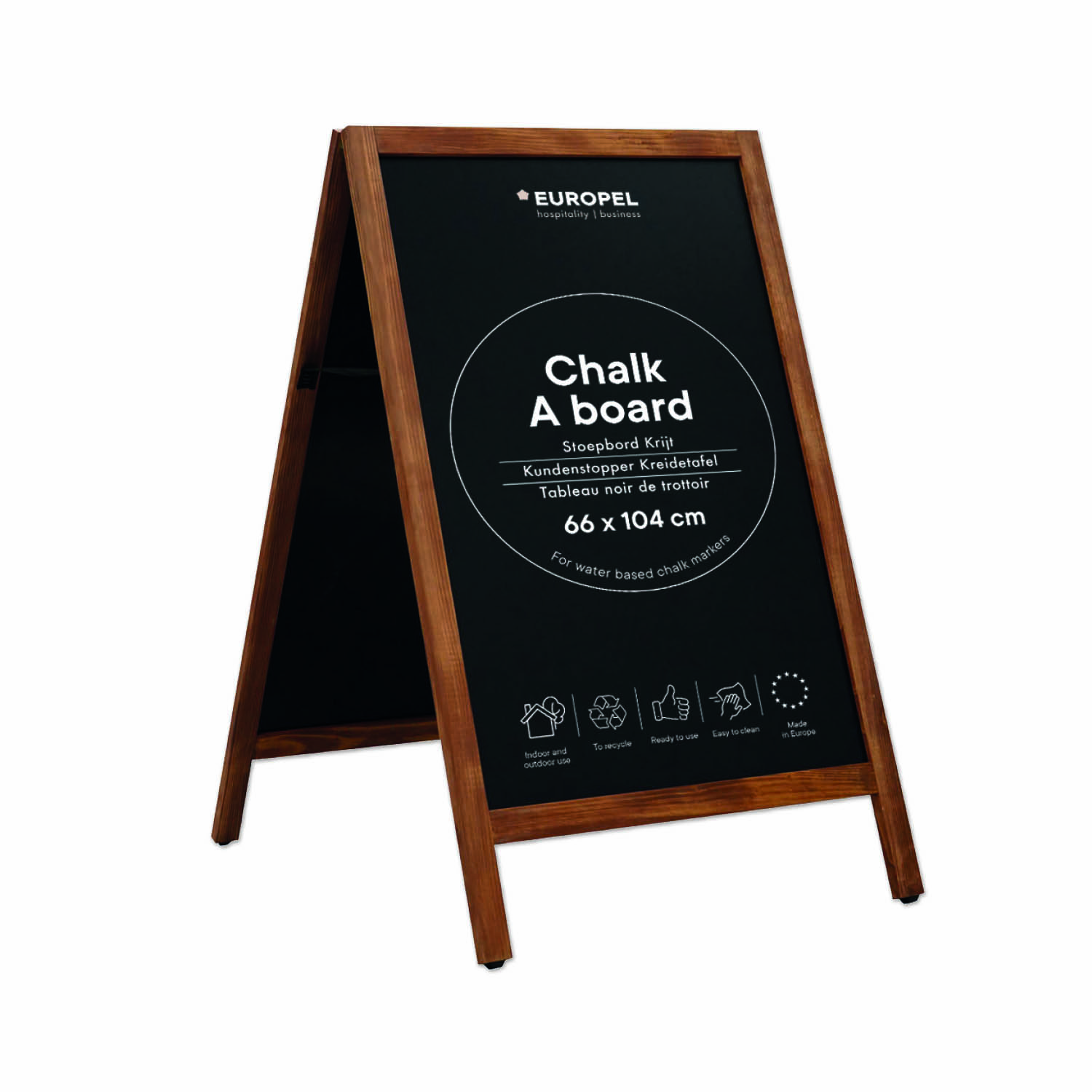 Europel Chevalet Tableau 660 x 1040 mm Naturel