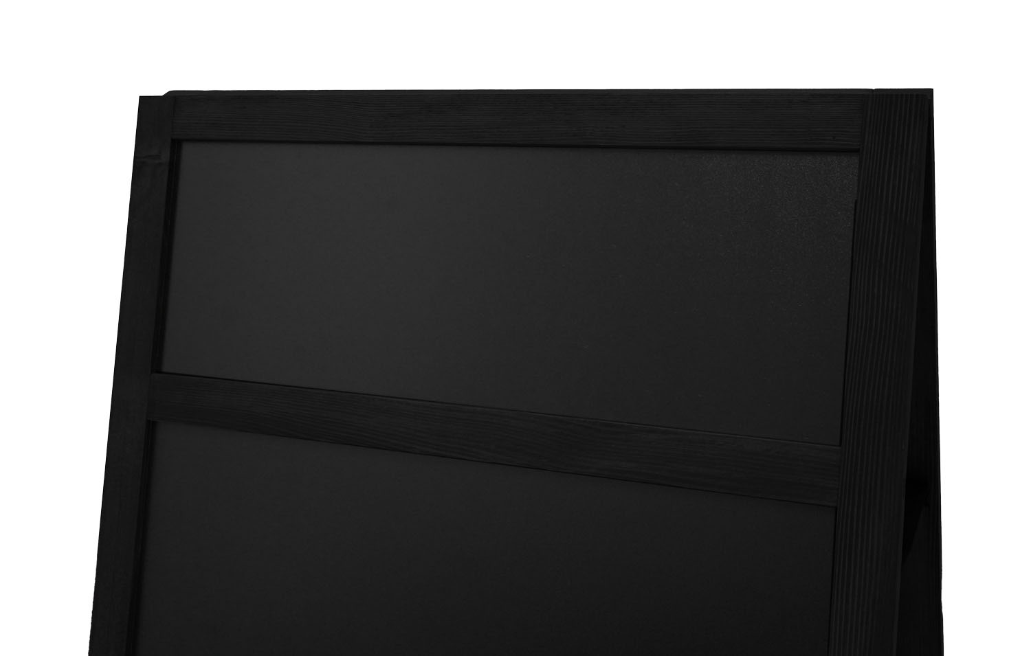Europel Chevalet Tableau avec en-tête 660 x 1280 mm Noir