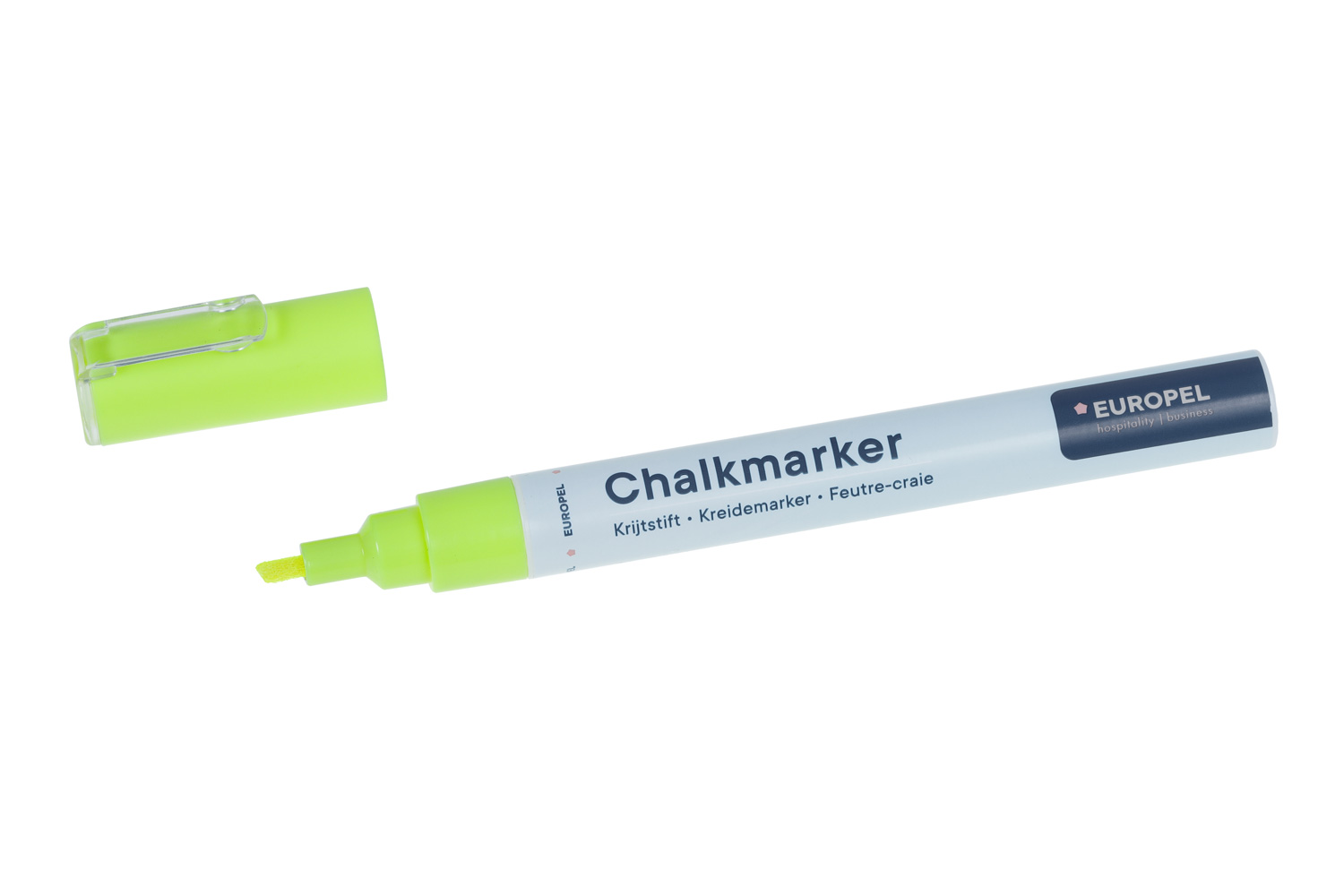 Europel Marqueur Craie 1-3 mm Couleurs Assorties PVC étui 8 pcs