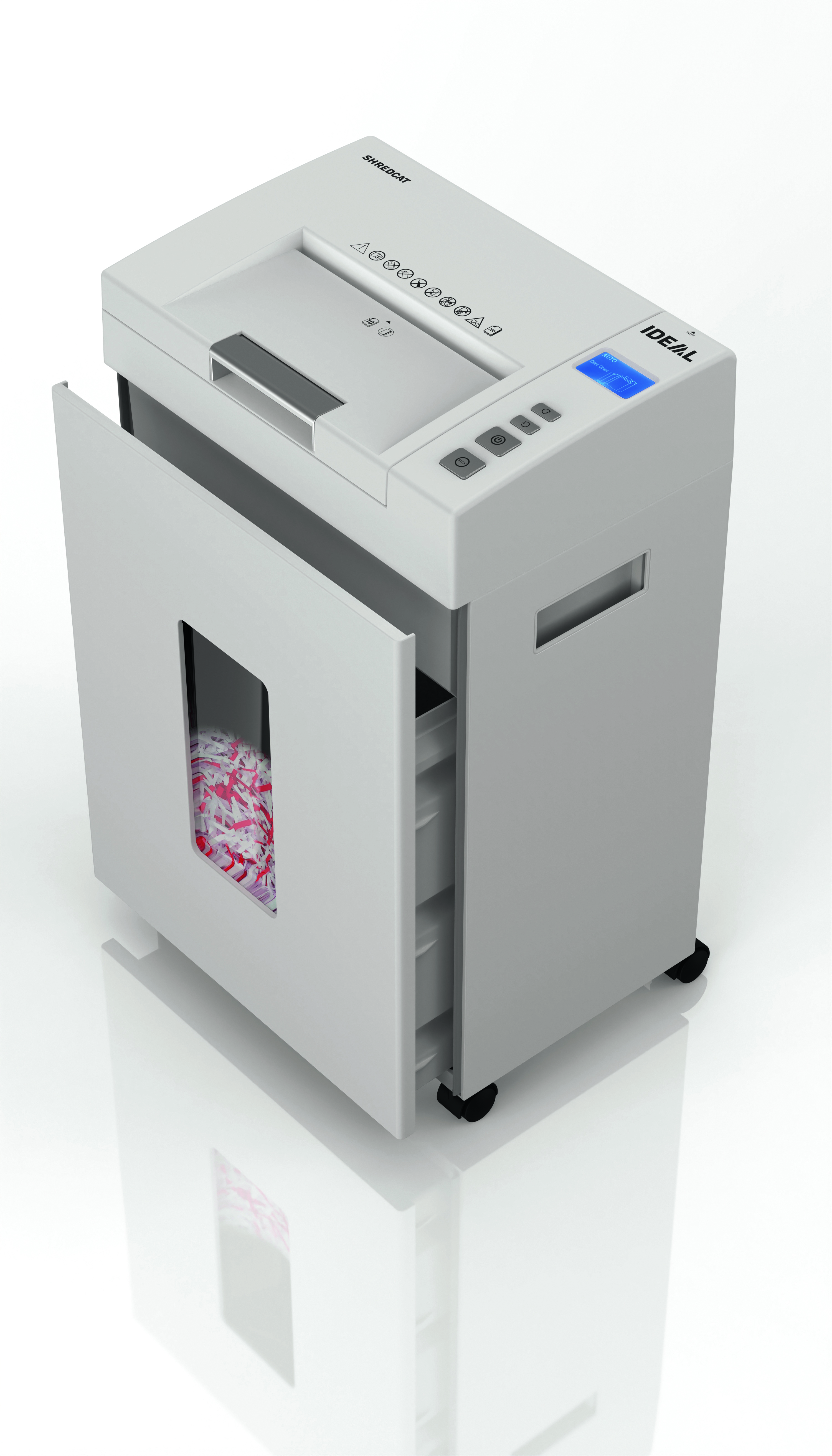 Destructeur de bureau IDEAL Shredcat 8292 CC 4x10 mm