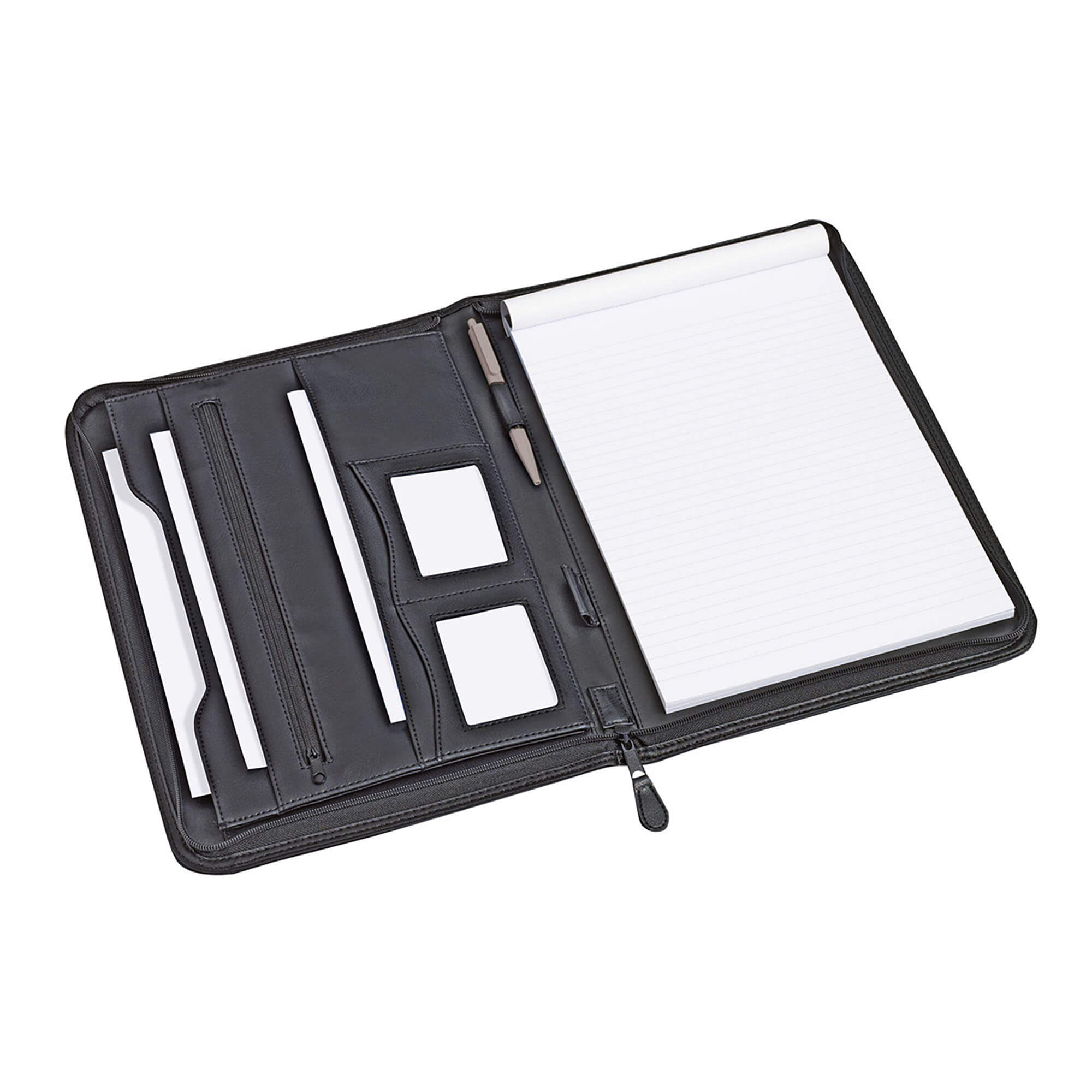 Organiseur Rillstab Excellent deluxe A4 aspect cuir noir
