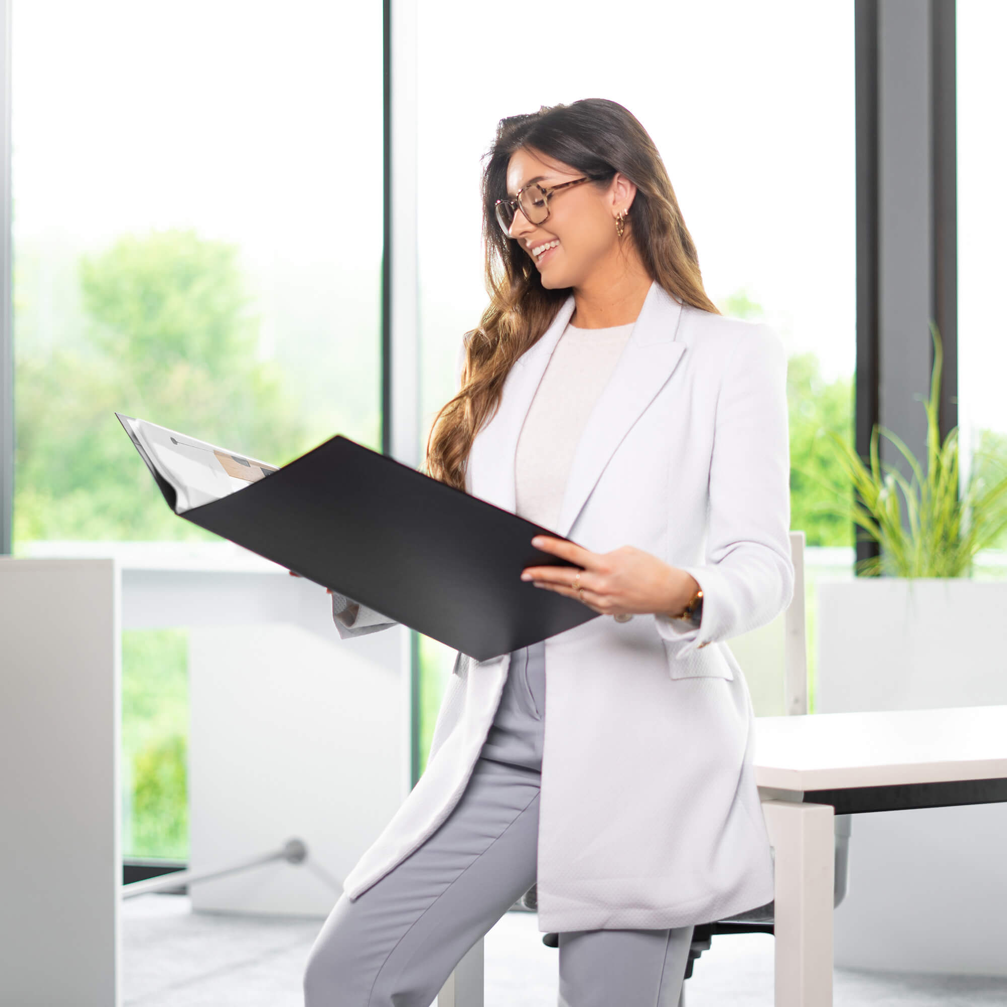 Rillstab Original Porte-vues A3 24 Pochettes Noir 